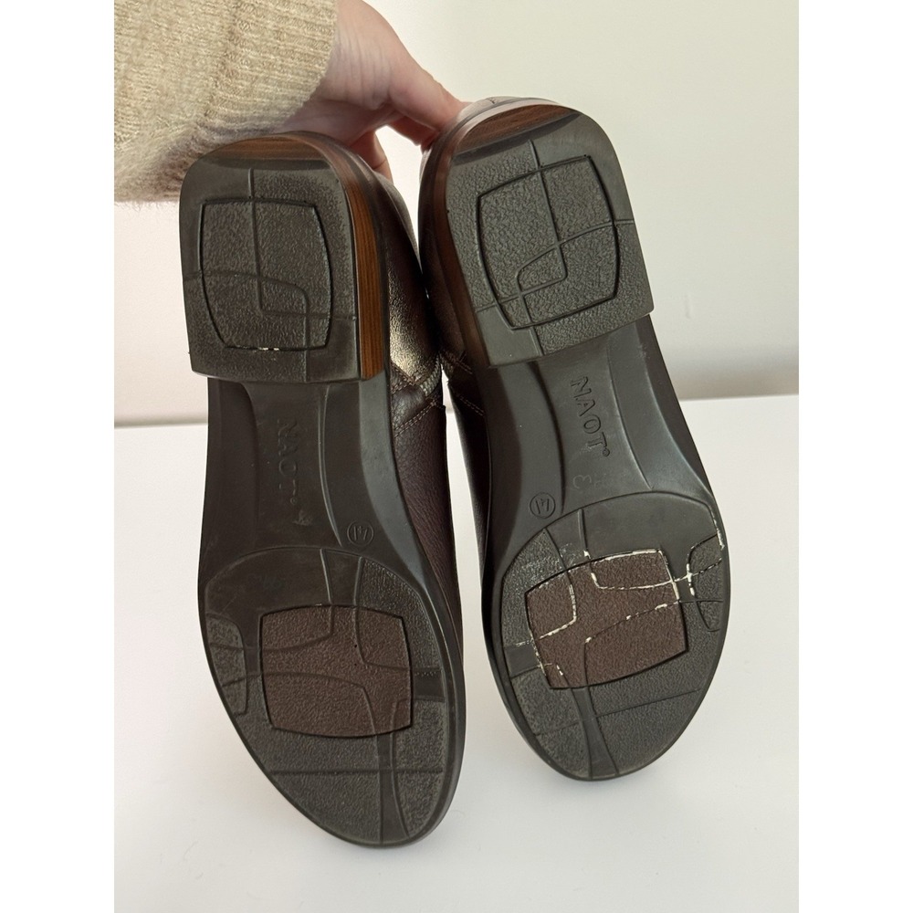 Naot Womens Bayamo Leather Bootie Sz 10 Casual Business Work Event Boho Festival - Picture 9 of 10